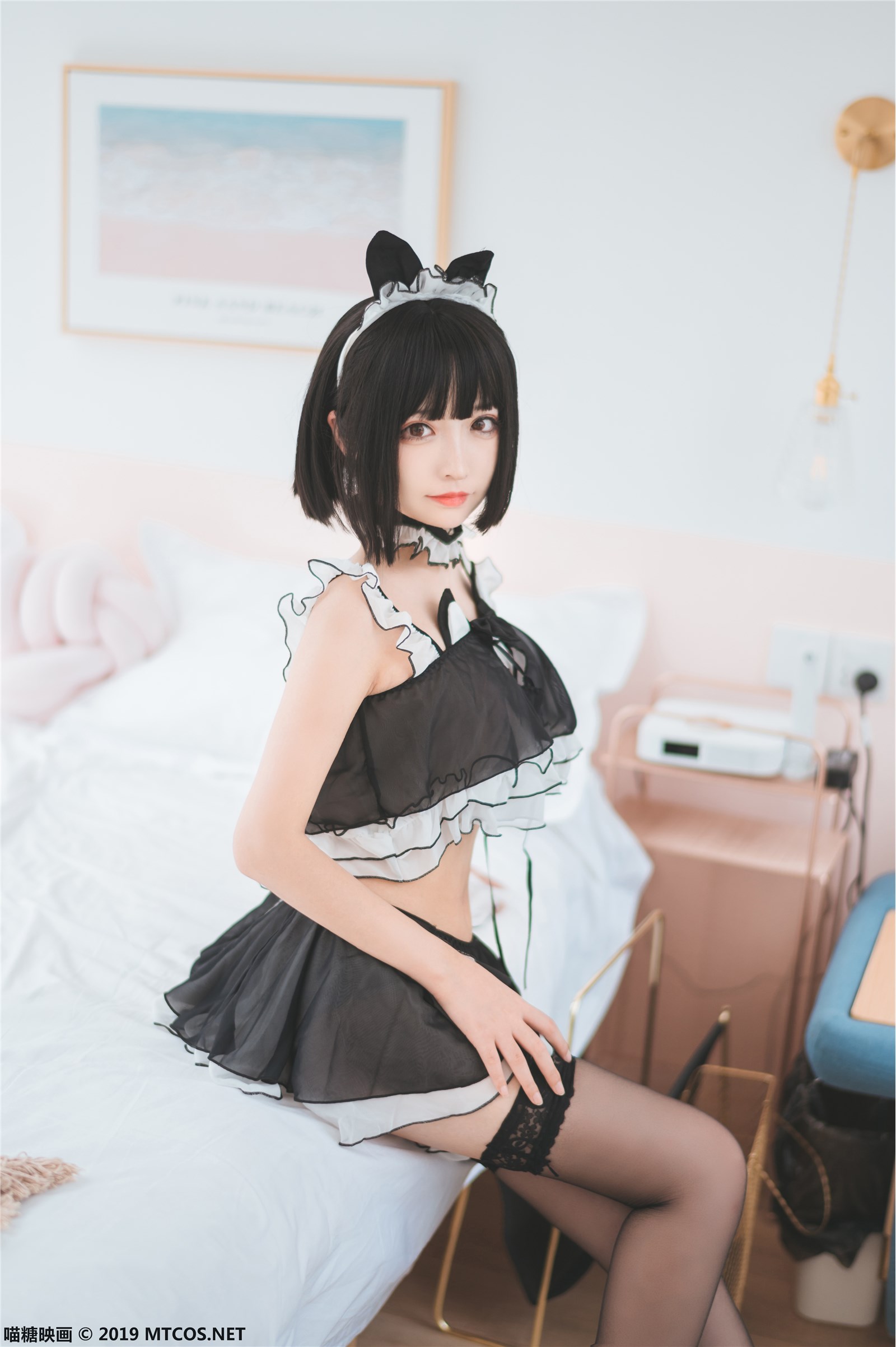 MTYH Meow Sugar Reflection Vol.060 Black Silk Cat Ear(1)